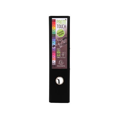 3130630533412-Exacompta Prem'Touch - Classeur à levier - Dos 80 mm - A4 Maxi - pour 715 feuilles - noir--2