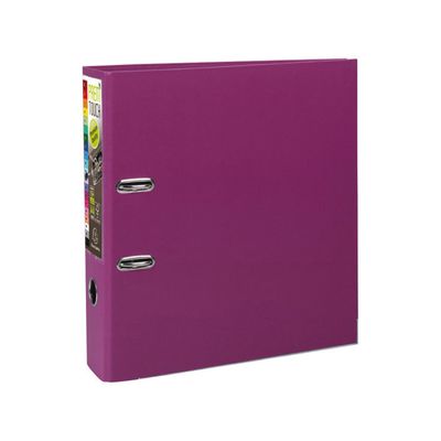 3130630533474-Exacompta Prem'Touch - Classeur à levier - Dos 80 mm - A4 Maxi - pour 715 feuilles - fuchsia--0