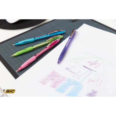 0400793777538-BIC ATLANTIS Soft - Stylo à bille - bleu - rétractable--4