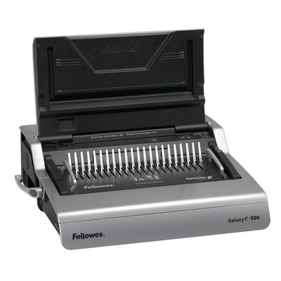0043859522262-Fellowes Galaxy-E 500 - machine à relier / relieuse perforeuse éléctrique - perfore 25 feuilles - re--1