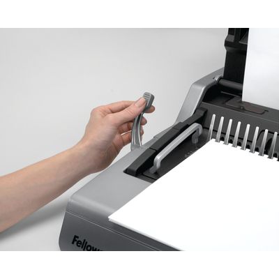 0043859522262-Fellowes Galaxy-E 500 - machine à relier / relieuse perforeuse éléctrique - perfore 25 feuilles - re--3
