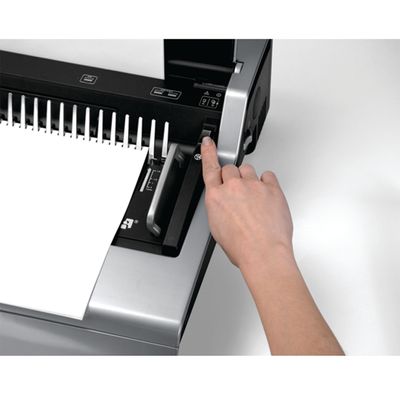 0043859522262-Fellowes Galaxy-E 500 - machine à relier / relieuse perforeuse éléctrique - perfore 25 feuilles - re--5