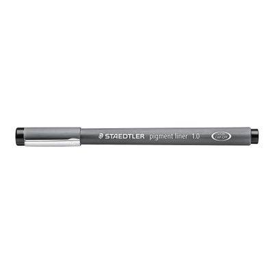 4007817012994-STAEDTLER pigment liner - Feutre fin - 1 mm - noir--0