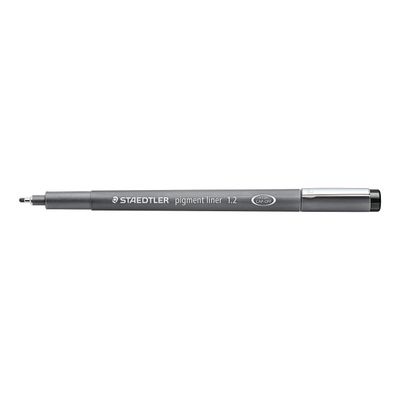 4007817013007-STAEDTLER pigment liner - Feutre fin - 1.2 mm - noir--1