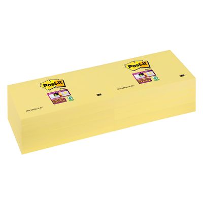 2012349338667-Post-it - 12 Blocs notes Super Sticky - jaune - 76 x 127 mm--0