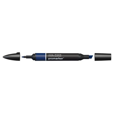 884955041697-ProMarker - Marqueur double pointe - bleu indigo--0