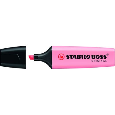 4006381492294-STABILO BOSS ORIGINAL Pastel - Surligneur - soupçon de rose--0