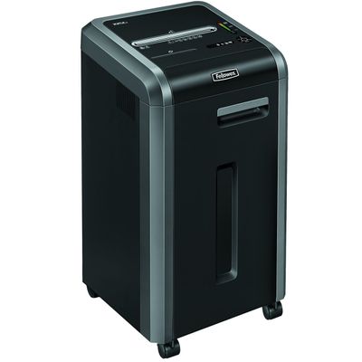 0043859632251-Fellowes Powershred 225Ci - destructeur de documents coupe croisée - 24 feuilles - Corbeille 60 litres--1