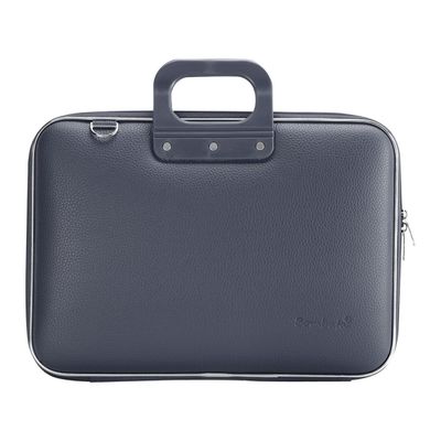 8051406330842-Bombata Classic Vinyle - Sacoche pour ordinateur portable 15" - gris foncé--0