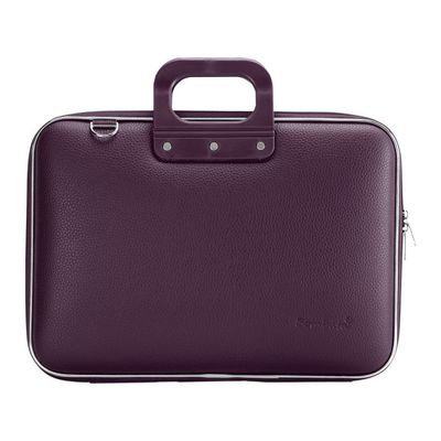 8051406336929-Bombata Classic Vinyle - Sacoche pour ordinateur portable 15" - prune--0