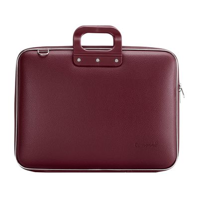 8051406338107-Bombata Classic Maxi - Sacoche pour ordinateur portable 17" - rouge bourgogne--0
