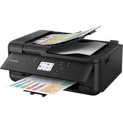 4549292091014-Canon PIXMA TR7550 - imprimante multifonction jet d'encre couleur A4 - Wifi, Bluetooth, USB--1