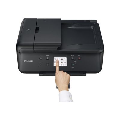4549292091014-Canon PIXMA TR7550 - imprimante multifonction jet d'encre couleur A4 - Wifi, Bluetooth, USB--4