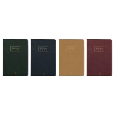 3664447085876-Eton - Agenda 1 semaine sur 2 pages - 22 x 30,7 cm - disponible dans différentes couleurs - Oberthur--0