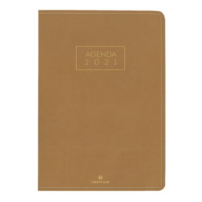 3664447085876-Eton - Agenda 1 semaine sur 2 pages - 22 x 30,7 cm - disponible dans différentes couleurs - Oberthur--2