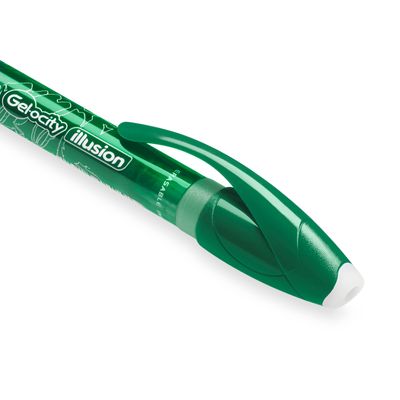 3086123425989-Bic Gelocity Illusion - Roller effaçable - 0,7 mm - vert--4