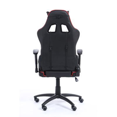 3760185028813-Fauteuil gamer SPORTING - accoudoirs réglables - noir et rouge--9