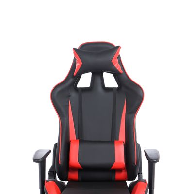 3760185028813-Fauteuil gamer SPORTING - accoudoirs réglables - noir et rouge--11