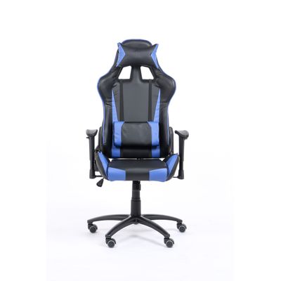 3760185028998-Fauteuil gamer SPORTING - accoudoirs réglables - noir et bleu--2