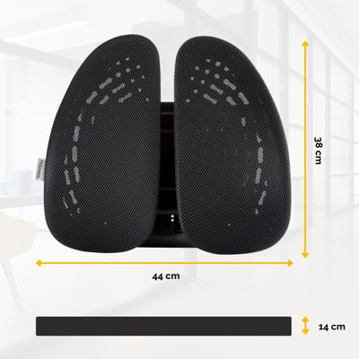 0043859721856-Fellowes - Support dorsal Angel - noir--1
