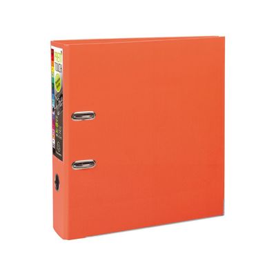3130630533443-Exacompta Prem'Touch - Classeur à levier - Dos 80 mm - A4 Maxi - pour 715 feuilles - orange--0