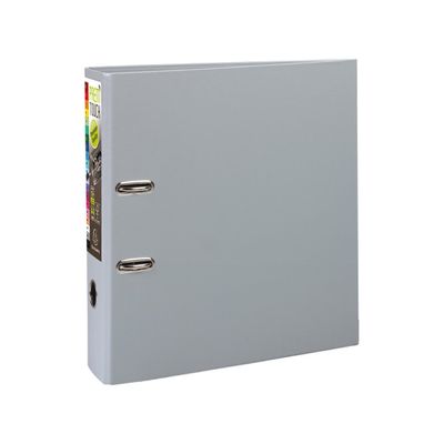 3130630533542-Exacompta Prem'Touch - Classeur à levier - Dos 80 mm - A4 Maxi - pour 715 feuilles - gris foncé--0