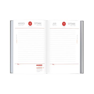 3664447048109-Agenda Goldy - 1 jour par page - 12 x 17 cm - 3 décors au choix - Oberthur--3