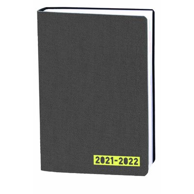 3371010421930-Agenda Galaxy - 1 jour par page - 12 x 17 cm - gris - Quo Vadis--0