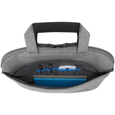 5051794024142-Targus City Lite - Sacoche à bandoulière pour ordinateur portable 15,6" - gris--3