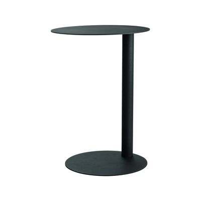3660141226157-Table ronde d'appoint EASYDESK - diamètre 40 x H57 cm - anthracite--0