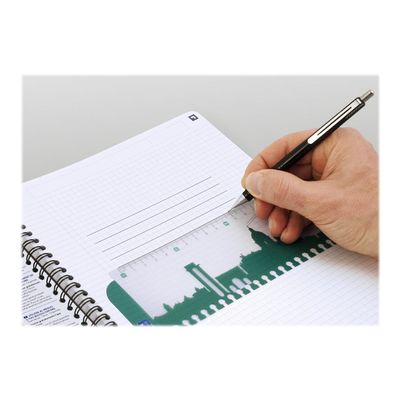 3020120022079-Oxford Office Essentials - Cahier à spirale A4 (21x29,7 cm) - 100 pages - petits carreaux (5x5 mm) - disponible-Gros plan-13