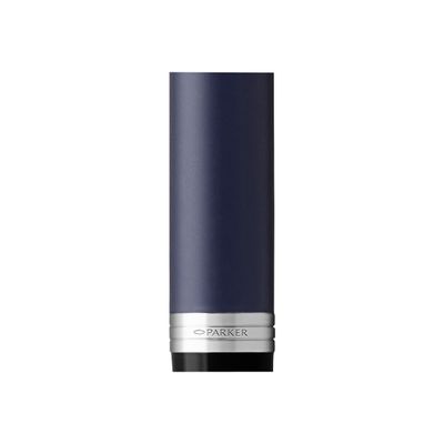 3501179316680-Parker IM - Stylo à bille bleu/argent - encre bleue-Gros plan-5