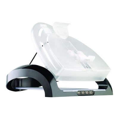 0400794215480-Fellowes Smart Suites - Station de travail - support multi-écrans-Angle gauche-2