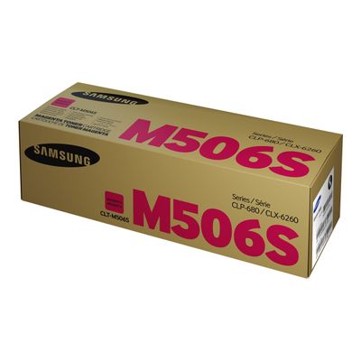 8806085031821-Samsung CLT-506S - magenta - cartouche laser d'origine-Angle droit-1