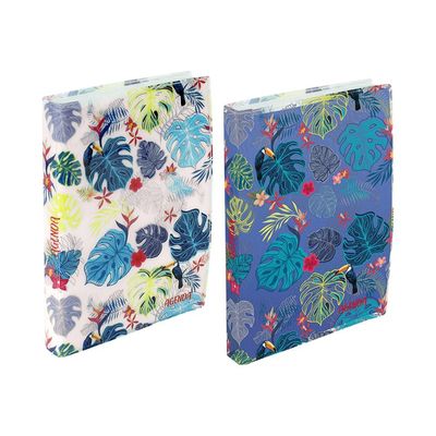 3135257152794-Agenda Tropical - 1 jour par page - 12 x 17 cm - 2 modèles disponibles - Viquel-Angle gauche-0