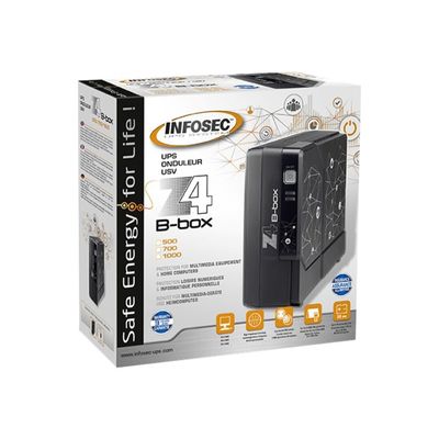 3700085660799-INFOSEC Z4 B-box EX 1000 - Onduleur 3 prises - 1000 VA-Angle gauche-2