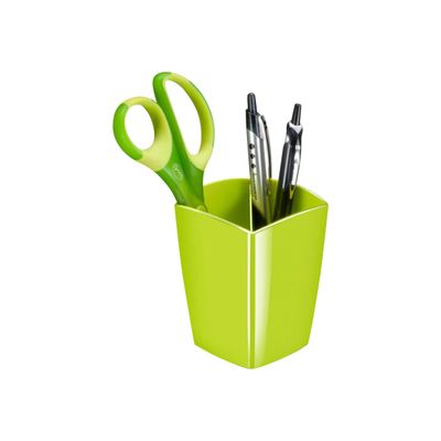 3462155300300-CEP Gloss - Pot à crayons vert anis-Angle gauche-0