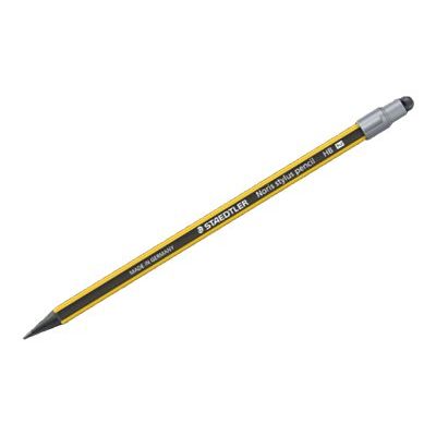 4007817185940-STAEDTLER Noris stylus - 24 Crayons - HB - 4 mm-Angle gauche-1