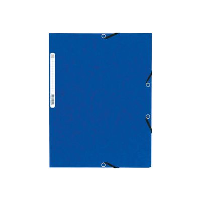 3130632553029-Exacompta Nature Future - 10 Chemises à 3 rabats - A4 - pour 250 feuilles - bleu-Avant-0