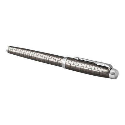 3501179316826-Parker IM Premium - Roller dark espresso - pointe 0,7 mm-Angle droit-0