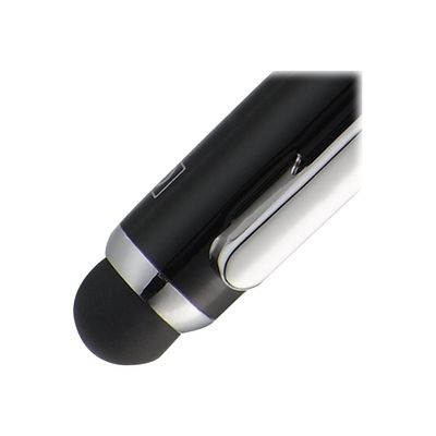 4014421310194-Online Touchpen - Stylo à bille 2 couleurs (bleu et rouge) noir - embout tactile-Gros plan-2