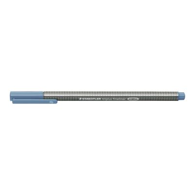 4007817331118-STAEDTLER triplus 334 - Feutre fin - 0.3 mm - bleu delft-Angle gauche-1