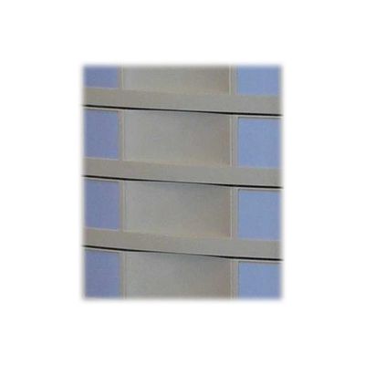 3219099811610-Module 4 tiroirs pour armoire à rideaux - hauteur 100 mm - gris/bleu-Gros plan-3