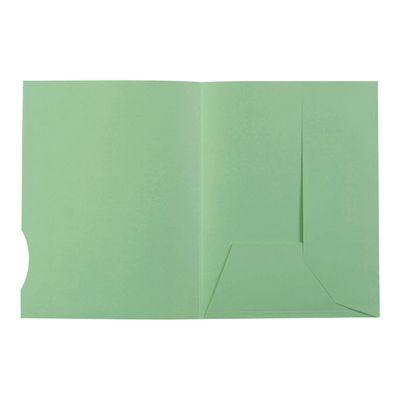 3288583350003-Exacompta Super 210 - 50 Chemises 2 rabats - 160 gr - couleurs assorties-Avant-0