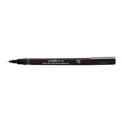 4902778915264-UNI PIN - Feutre fin - pointe calibrée - 0.2 mm - noir-Angle gauche-0