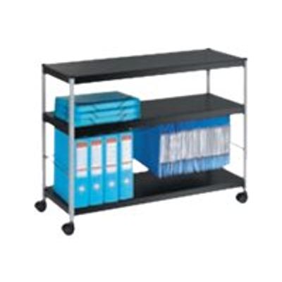 3660141060669-Desserte sur roulettes - modèle XL - 74 x 94 x 36 cm-Angle gauche-0