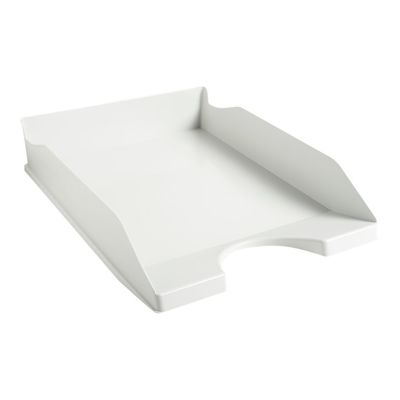 9002493115446-Exacompta Ecotray - Corbeille à courrier blanc-Angle gauche-1