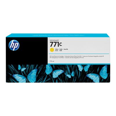 887111300553-HP 771C - jaune - cartouche d'encre originale-Avant-1