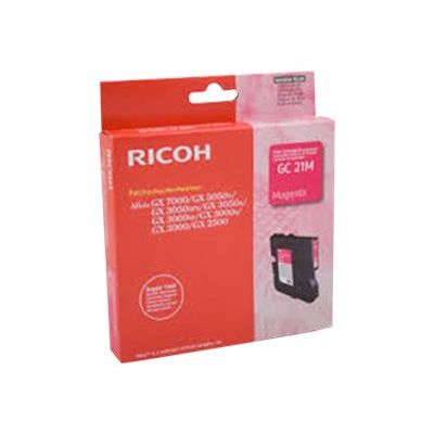 0026649055348-Ricoh GC 21 - magenta - cartouche d'encre originale-Angle gauche-1