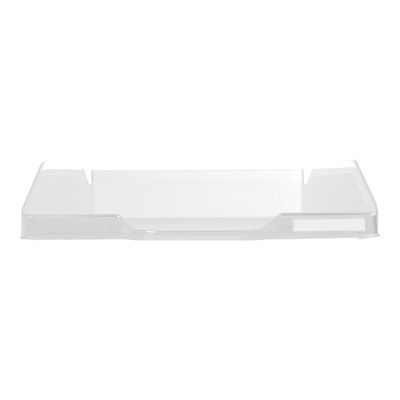 9002493018051-Exacompta COMBO - Corbeille à courrier blanc glacé-Avant-0